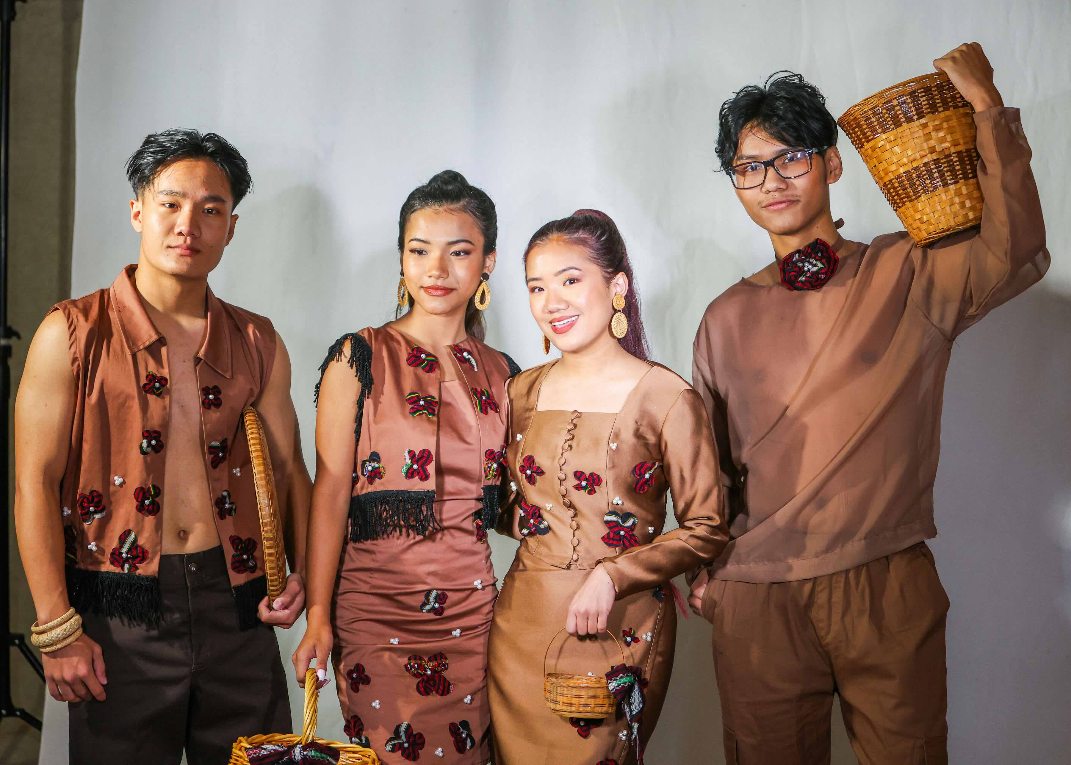 Ohio State students at the Fashion and Retail Studies fashion show