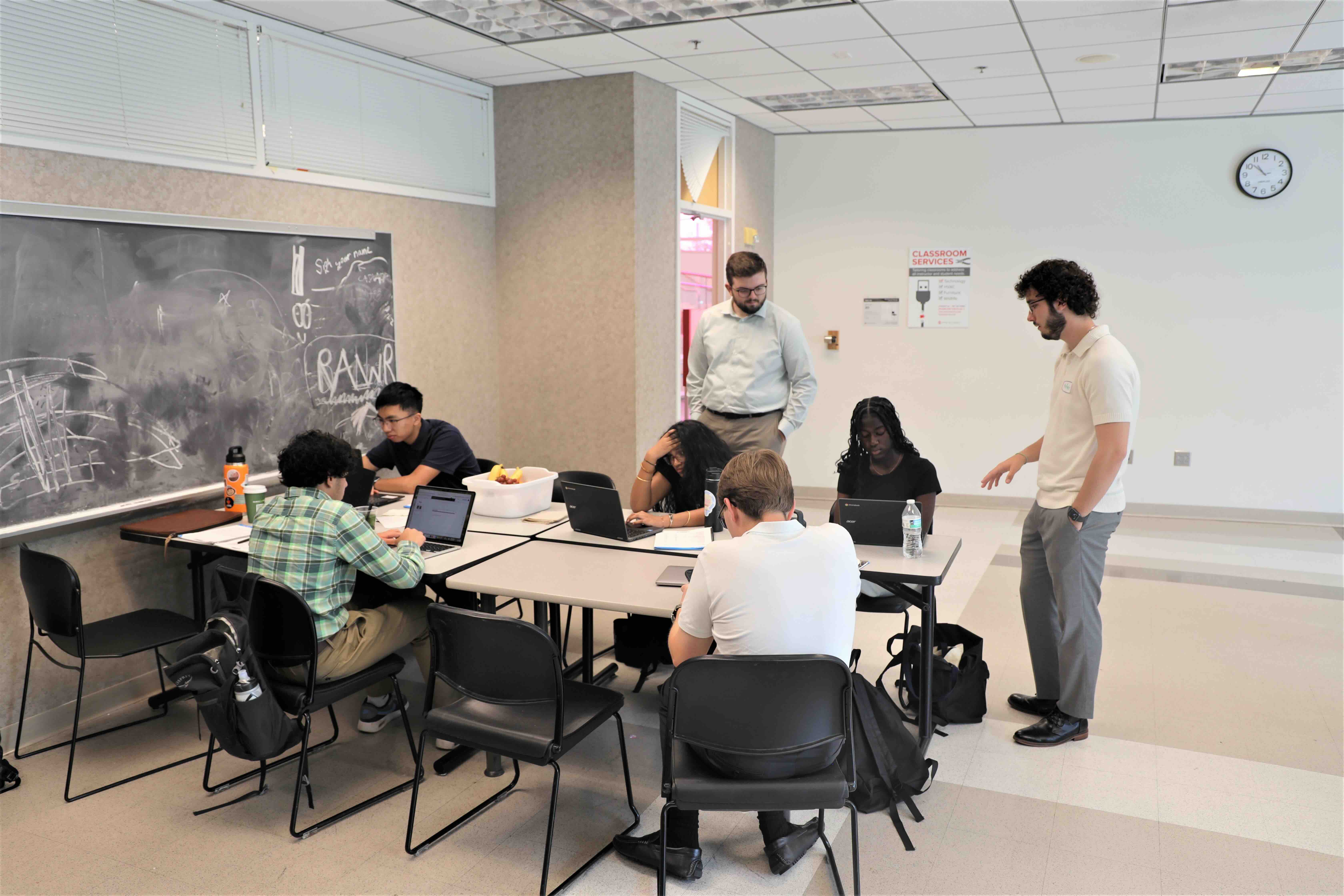 Cameron Uttley and Nolan Baker