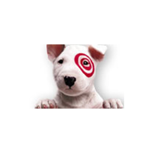 Target logo with dog