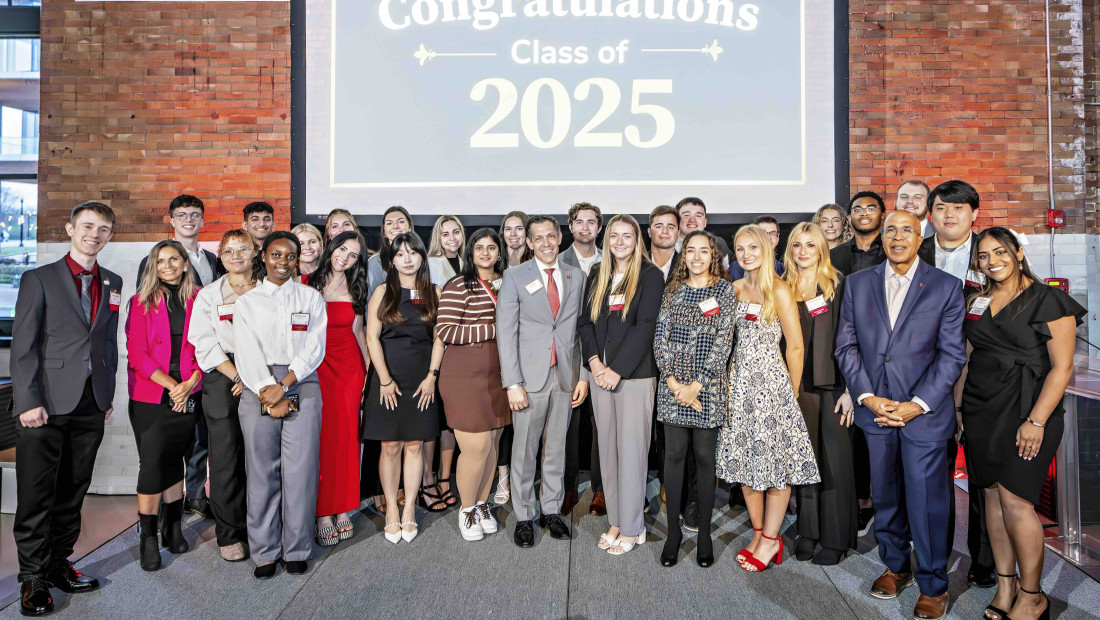 Students at the 2025 Big Dish event