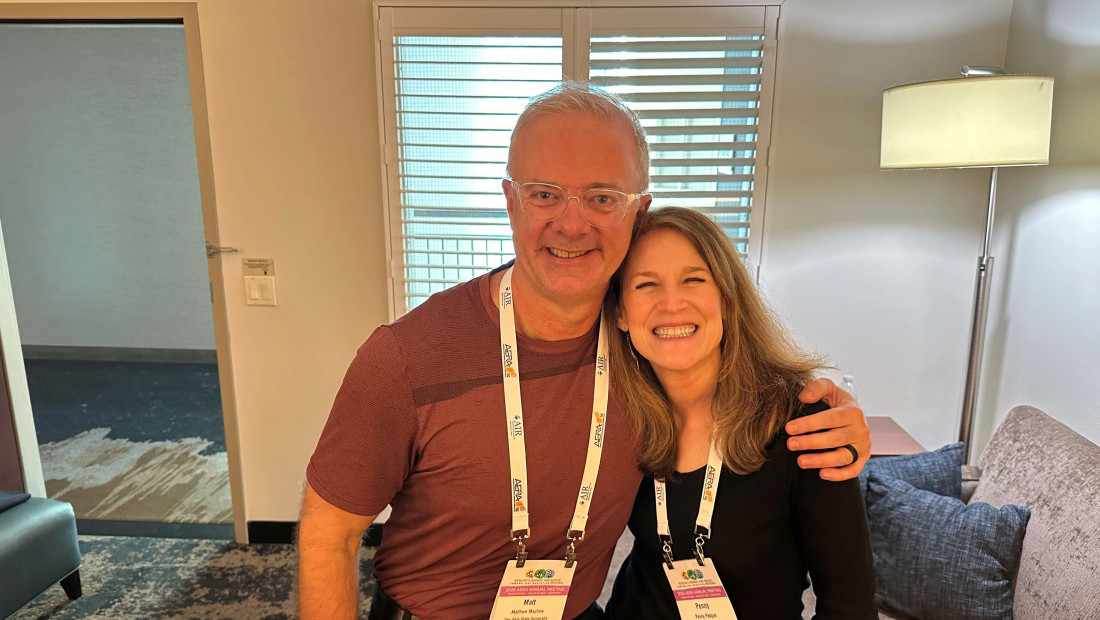 Matt Mayhew and Penny Pasque