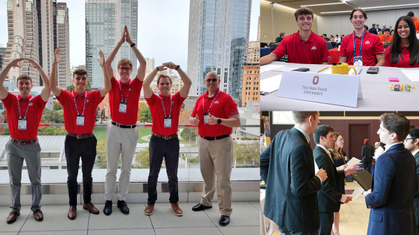 Collage of Ohio State Financial Planning students at program events