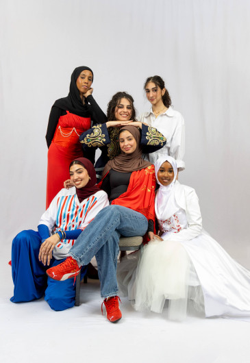 FRS fashion show students