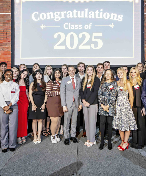 Students at the 2025 Big Dish event