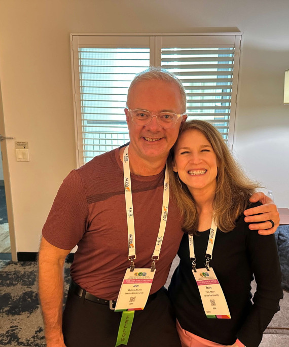 Matt Mayhew and Penny Pasque