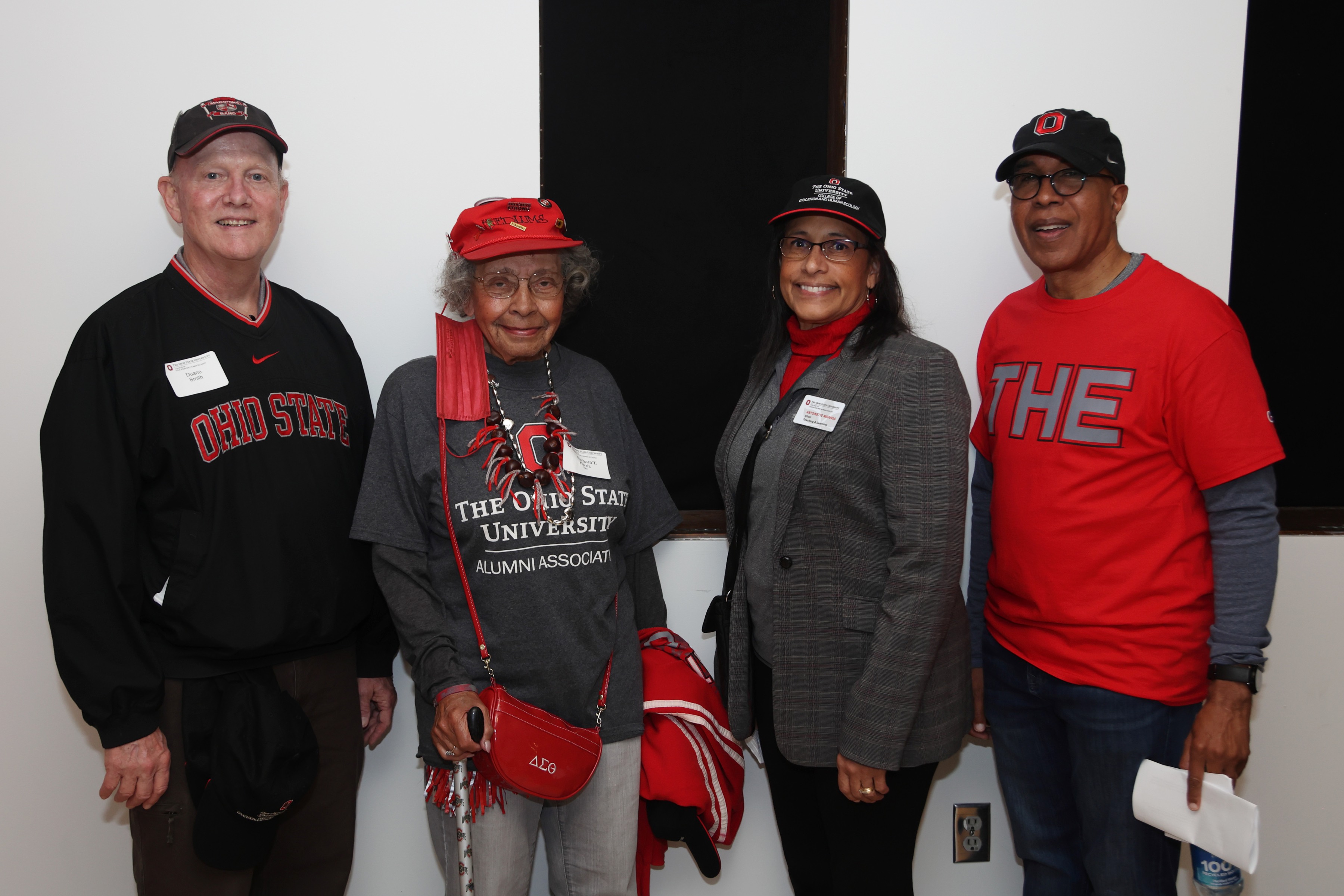 Barbara Harris at 2022 Homecoming reunion with Dean of EHE